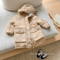 Children's Hooded Down Jacket Cartoon Design